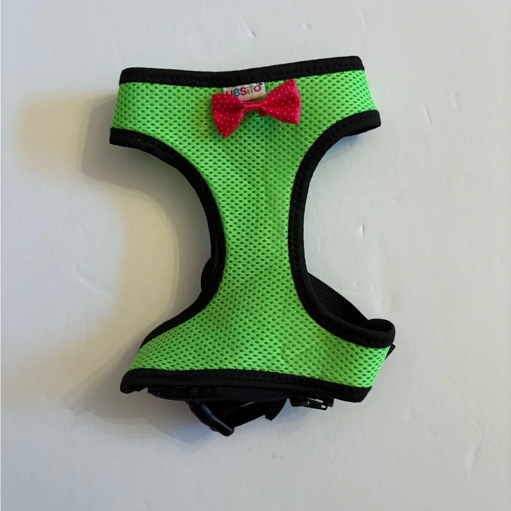 🎉 HP 🎉 Yesito Chicken Hen Duck Goose Rabbit Bunny Harness Green Mesh Pink Bow L